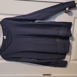 Avia heather blue long sleeve sweater